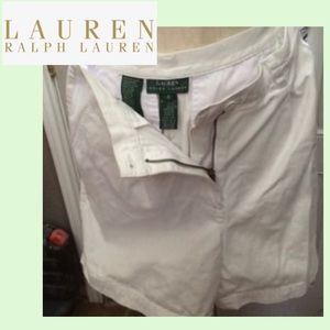 Ralph Lauren White Shorts! Sz 4!